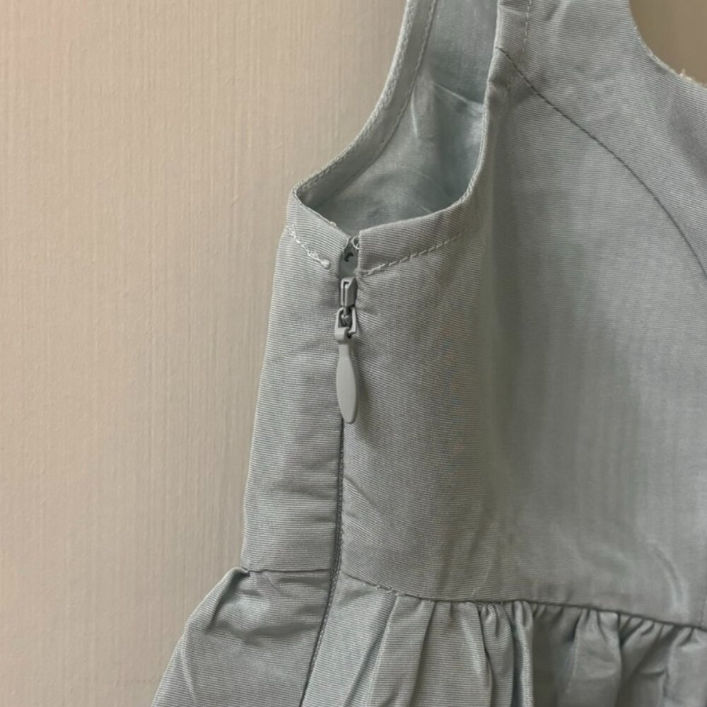 Doen Heirloom Caitrin Dress in Frost - Blue XXS - Picture 9 of 11